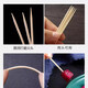 Toothpicks Bamboo skewers fine toothpick box wholesale disposable household high-end two-end toothpick portable two-end toothpick artifact 200 pieces 1 pack only toothpicks