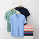 Jüdischer Polo-Nacken kurzärmeligte T-Shirt für die Sommersportläufe trendy Casual Thin T-Shirt atmungsaktivem, schnell trocknendem Top Hepg-JS-677 Black 5xl