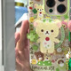 之宋春季四叶草熊磁吸适用mate70华为p40nova13121110senova9857SE手 四叶草小熊+外置磁吸圈注意 单 其他手机型号
