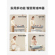 ABCMOKOO diaper table baby care table massage and touch multi-function foldable storage newborn baby diaper table Kebote green [Se-SE basic model] no place Other_Stand structure_complete installation