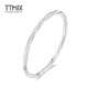 TTMIX women's platinum bracelet pt950 platinum bracelet frosted platinum bracelet birthday gift for girlfriend 55mm weight 22.72g width 4.0mm
