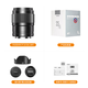 Yongnuo YN35mm F1.8S Sony E-mount standard fixed focus lens, suitable for ZVE10 A6000 and other Sony cameras, black shell