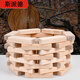 Spider stacked high stacked music digital building block assembly development toys for boys and girls 3 years old 6 children's birthday gift (medium size) 54 pieces of pine wood digital model (without color box)