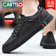 Katile Crocodile Summer Men's Men's Shoes 2025 Новые дышащие тонкие черные ботинки Полая сетчатая обувь легкие спортивные и повседневные туфли сетки белые-6624d 44