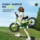 
CooGHI (COOGHI) Children's Balance Bike 14-inch Men and Girls No Pedal Scooter Balance Bike 3-6-8 Years Sliding Bike S4 [Large Size - 14-inch] CooGi Green