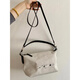 Shantou Lincun Bamboo Bag Bucket Bag Shoulder Crossbody Women's Bag Imitation Canvas Mini Tote Bag