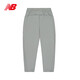 New Balance / NB Athleisure Pantalon en tricot féminin Pantalon en tricot confortable pantalon de sport extérieur MLE12532-gr Gray M
