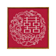 繁花似锦珍珠喜字数字油画DIY结新婚手工订婚礼物材料包装饰挂画 LL11762全彩喷绘【送礼品袋+点钻笔】 来图定制图片  尺寸请联系客服 无需绘画红