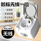 Plug socket with cover 16A European German style European standard German standard dust-proof wireless rain-proof double power supply surface-mounted two-position plug-in one