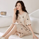 
Summer, baby, show off nightgown for women in summer with breast pads, extra long style to ankle long skirt for delivery, can be worn with a dress with short sleeves pure cotton pajamas X12529 M
