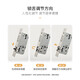 
Indoor bedroom wooden door size 50 lock body universal type 58 silent stainless steel lock tongue household lock heart lock accessories 125 light spring-silent three tongues