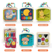 Midixiang Educación temprana Juguetes educativos Baby Hexahédrica Multifuncional Zitero Zitero de siete caras Drum Cube Música Instrumento para niños Pat Drum