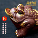 Tao Jusheng Yixing purple sand tea pet Chen Hongjun's pure hand-painted gold toad that makes you rich in a blink of an eye three-legged golden toad tea table ornaments can be used to raise tea and play gold toad that makes you rich in an instant