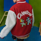 Campeonato de campeonato24 Campeón Little Dragon Man Letter Logo Logotipo Impreso Sports informales de béisbol más vellón