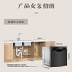 Panasonic dishwasher can be installed under the household 600m stove. Drawer-type third-generation built-in 8 sets of large capacity. Smart touch screen. 80 C high-temperature sterilization. Independent heating and washable pot. NP-F86K4XR6D. Third-generation Pro smart AI washing machine.