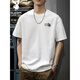 Playboy; PLAYBOY2025 white new short-sleeved T-shirt for men loose fashion brand summer pure cotton half-sleeved American ins heavy men's T-shirt HST1518 white 2XL weight 160-180Jin [Jin equals 0.5 kg]