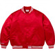 Supreme/MitchellNess joint series FW24 back twill jacket red/Red M