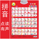 Baby Chinese Pinyin Audio -Schnappschüsse für frühe Bildung Kinder frühkindliche Stimme Alphabet Phonetisches Lernen Artefakt Aoe Wandaufkleber Pinyin + chinesische Charaktere + Englisch