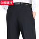 Hengyuanxiang Hosen 2025 Sommer dünne mittlere und ältere Gelegenheitshosen Daddy Hosen losen gerade hohe Taillenanzughose Elegant Grey 9905 [Sommer] Dünn 29 [Taillenumfang 2 Fuß 2]