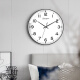 
Combasi wall clock living room watch simple quartz watch wall clock 3294A black