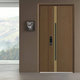 Fuderson Security Door Entry Door Household Grade A 5D Imitation Wood Grain Fully Water-Based Foaming Soundproof Safety Door Door Smart Lock Single Open Door Mother and Child Door Upgraded G61 3D High Definition Cat Eye Visible Face Recognition Unlock Single Door Height 2250/Width 1050 Outward Open/Package Measurement/Package Installation