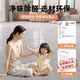 Wood grain PVC floor sticker self-adhesive household self-paving thickened wear-resistant floor leather cement-proof floor renovation [Classic stone pattern] M-6167 ice flower white 1 piece pack 6