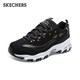 SKECHERS Damenschuhe dick gestärkter Schlangenabdruck Panda Schuhe Retro Trend Nietbad Dad Schuhe Sport Casual Schuhe 11979