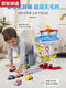 Die Hauptquartierbasis des Cat Wattower Tower Rescue Track Alloy Cart Watchtower Kinderspielzeug 16795 Wachtturm Track Set