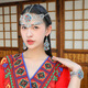 Jieyi ancient style hair accessories, Miao collar, Western minority style headwear, tassel forehead chain, parent-child Hanfu headwear, ethnic style headwear, tassel forehead chain, 1 piece