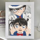 Shiying Kinder handgefertigtes DIY -Diamantmalerei Voller Diamant Detective Conan Aufkleber Diamond Tischdekoration Malerei kleines Schlafzimmer Diamant Stickerei 7374 + Leinwand Diamant Tool [Rahmenlos
