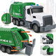 Zhouge Mine Mulde Truck Lastwagen Großer Fernbedienungsteuerungstechnik LKW-LKW-LKW-LKW-LKW: Kinder mit Elektrofahrzeugen mit Top-ausgestattetem Fernbedienung Transportwagen 3-Wege 3 Batterien Sätze 3-Wege 3-Wege