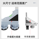 Jiangwutong washing machine base shock-proof fixed bracket anti-slip foot pad air conditioner refrigerator heightening suitable for drum pulsator Little Swan Midea Haier Universal