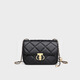 Anysmic Bag Damenbeutel leichte Luxus große Marke High-End-Marke Frauenbag 2025 Neue One-Shoulder Crossbody Bag Kette kleine quadratische Tasche Schwarz
