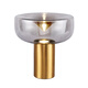 Erstes Konzept der modernen leichten Luxusschisch-Lampe Nordic einfaches Designer Schlafzimmer Nachtlampe Glas kreatives hochempfürtiges Wohnzimmer Dekorativ Hellgrau M1098 Hellgrau Style Button Switch