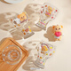 Modern Housewife Butter Bear Beer Cup Glass Home Drinking Cup High-Looking Cup Juice Cup Dessert Bear Beer Cup 450ml