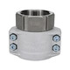 DIN2817 Edelstahl Innendraht beweglicher Gehäuse Schwanz Maji Schlauch bewegliche Gelenk En14420 Aluminiumröhrchen Klemme Pagodengelenk 1/2 Zoll GI015 + DN13*5 Aluminium -Leichtmetallröhrchen Edelstahl 316 Innere Draht + Aluminium -Lolltuhrlähmung Clamp Clampe Clampe Clampe Clampe Clampe Clamp
