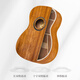 Encore (AKouls) Uklili de nivel de entrada Uklili de 23 pulgadas Guitarra para niñas para niñas, Paquete Brown Blue + de 23 pulgadas + Enseñanza