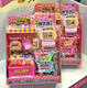 Kinderhäuser Fruchtverkäufe Taiwan Supermarkt Verkauf Shopping Rack Simulation Supermarkt Mini -Karren Registrierkasse Toys Beixin Dessert Station Spielzeug