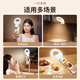 Xiaotian Live Fill Light Portable Handheld Fill Light Beauty Photography Selfie Pocket Light Desktop Soft Light Makeup Food Facial Outdoor Photo Clip Ring Mini Lamp [Full Screen Lamp] Three Color Adjustable Charging Model