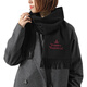 Vivienne Westwood Queen Mother Autumn and Winter New Warm and Windproof LOGO Embroidered Wool Tassel Scarf Unisex Black