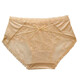 Bananain 4 placas Satin Satin Sexy Mesh Calebre para niñas Summer Slin Women's Briefs Y3883-Purple M es adecuado para 80-100Jin [Jin equivale a 0,5 kg]
