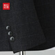 Red Bean -Anzug Männer Slim Professional Formal Wear Business Anzug Bräutigam Anzug Anzug Hochzeitskleid Herrenanzug Anzug