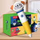 
Genuine fast-family deepseek version 2025 new point reading pen for early childhood education 0-3 years old and above, smart children's literacy point reading machine baby enlightenment cognition early teaching picture book listening 4 volume point reading version transportation (excluding pen)