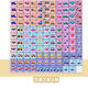 Velida Happy Elimination Toy Magnetic Elimination Toys Beobachten Sie Kinderspielzeug für logisches Denken.