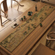 
LuodaBAN (LUODABAN) Qianlijiangshan Tu Table Flag Tea Table New Chinese-style Zen Tea Table Padding Cloth Absorbent Tea Table Table Cloth Long Strip Jingxin-NG-12048 Customization [Welcome to consult customer service]