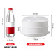 Baijie double-layer microwave steamer can add water steaming box microwave heating special utensil container steamer