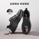 Belle men's height-increasing casual shoes autumn new plush leather business sports soft-soled walking shoes A1354AM4 pre-sale black-single 42 (260mm)