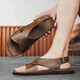 Spechts Sommer Sandalen Herren echte Leder atmungsaktiv