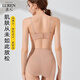 Lu Ren große Unterwäsche für Frauen feiner Faserboden Biede Bauch Lift Buttock Modal Mid-Taist Damen-Briefs 6628 Style 1 6628-Jasmin-Lila-Anhänger 1 Einzelstückgröße (90jin [Jin gleich 0,5 kg] -130jin [Jin gleich 0,5 kg])