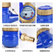 Steel pre-made digital water meter rotor type tap water meter horizontal iron with iron connection DN15 (4 points)